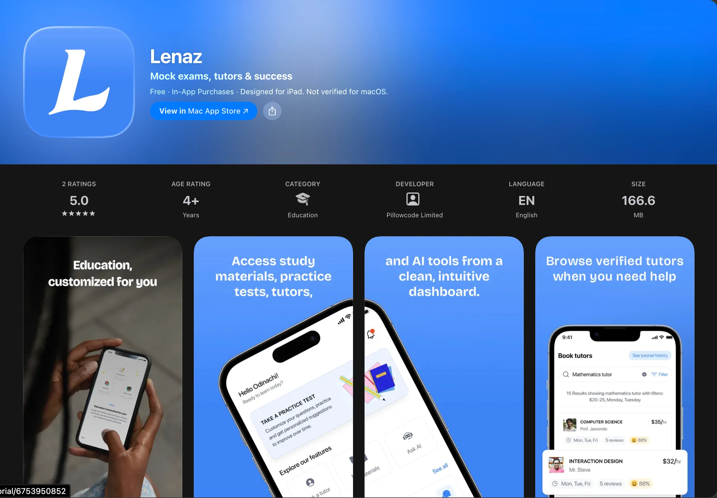 Lenaz App Screenshots